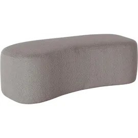 LeGer Home by Lena Gercke Polsterhocker Dilara 143 x 45 x 68 cm Grau/Silber