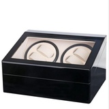 OUKANING Uhrenbeweger Uhrenbox für 4+6 Uhren Watchwinder Automatisch drehen Watch Winder