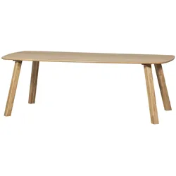Esstisch Dänisch Oval 220x100 cm, Natur
