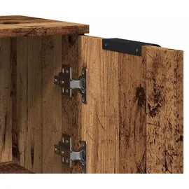 vidaXL Sideboard Altholz-Optik 30x30x70 cm Holzwerkstoff