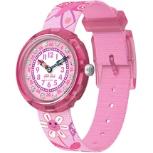 Flik Flak HAPPY MEADOW FBNP239 Gehäusebreite 0 mm Gehäusefarbe pink Armbandtyp Silikonarmband Armbandfarbe rosa