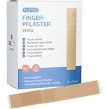 Flexeo Fingerpflaster 2 x 12 cm beige 50 St.