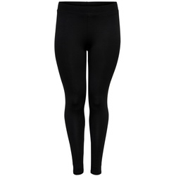 Carmakoma by Only Damen Leggings CARTIME LEGGINGS Schwarz Hoher Bund 42/44 (S)