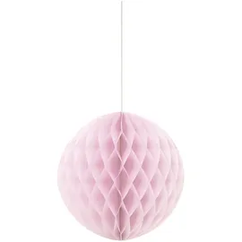 Unique Wabenball aus Seidenpapier 20 cm Hellrosa