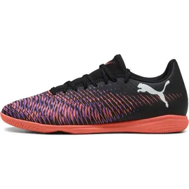 Puma Future 8 Play IT, Unisex Fussballschuh, Puma Black-PUMA White-Glowing RED, - 40, EU