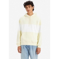 Levi's Sweatshirt 'Levis Ft Blocked Hoodie' - Gelb,Weiß - XL