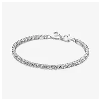 Pandora Tennis-Armband Glänzend Silber 591469C01-16 Größe 16
