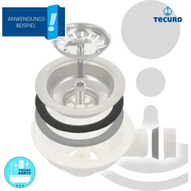 tecuro Gummi-Flachdichtung zu Siebkorb 3 1/2 Zoll - 113 mm