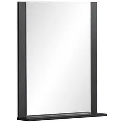 MÖBELPARTNER Spiegel Janne 153029 schwarz 59,6 x 12,3 x 71,1 cm