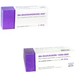 AA Glucachon Nahrungsergänzungsmittel Hund  30 Tabletten (5-30 kg)