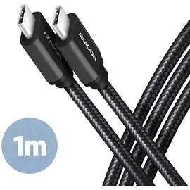AXAGON USB-C 1 m Schwarz