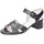 Gabor comfort Absatz Sandalette für Damen, schwarz, 40.5 EU / 7 UK