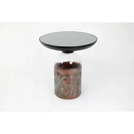 Concept Karin Beistelltisch Spiegel Glas - Bronze/Kupfer