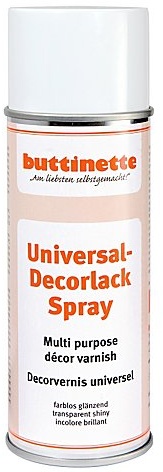 buttinette Universal-Decorlack-Spray, 400 ml
