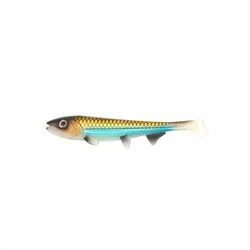 Gummiköder - Hostagevalley Shad Gold Attack 14cm gold|BLAU|SCHWARZ NO SIZE