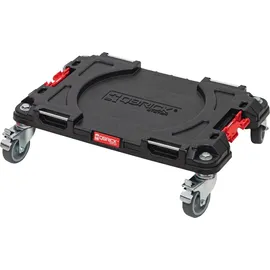 QBRICK System PRO Transport Platform Transportwagen 506 x 325 x 140 mm mit 4 Lenkrollen Und 2 Bremsen -