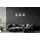 GLOBO Gorley 1-flg. 80 cm grau schwarz