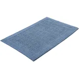 KLEINE WOLKE Net 60 x 90 cm stahlblau