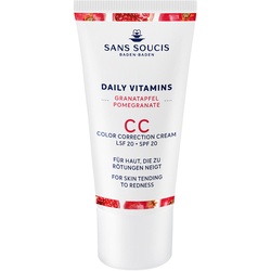 SANS SOUCIS DAILY VITAMINS CC Color Correction Cream LSF 20 Anti-Rötungen 30 ml