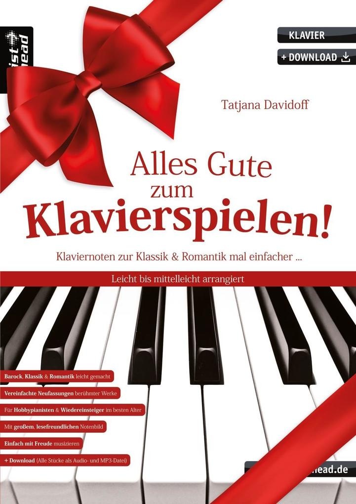 Alles Gute zum Klavierspielen!: Buch von Tatjana Davidoff