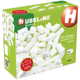 HUBELINO #420602 weiße Bausteine 60-teilig