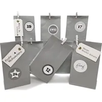 Frau Wundervoll Frau WUNDERVoll® DIY Adventskalender zum Befüllen Weihnachtszeit,