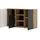 BIM Furniture Auris 135 x 82 x 42 cm Schwarz / Beige