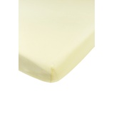 Meyco Baby Spannbettlaken Wiege - Soft Yellow - 40x80/90cm - Einzelpackung