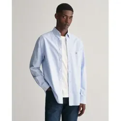 Gant für Herren. 3000200 Regular Fit Oxford Hemd blau (XXL), Lässig, Baumwolle, Klassisch, Langarm