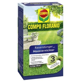 Compo Floranid Rasendünger mit Moosvernichter 1,5 kg