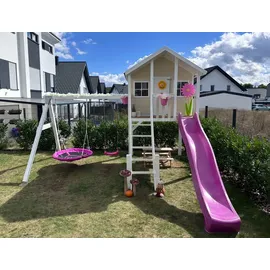 Prestige Garden Stelzenhaus Big House mit Leiter und Fenstern 8913