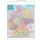 Franken Postleitzahlenkarte 97 cm x 137 cm grau