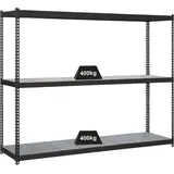Proregal Schwerlastregal Metall 200x150x45 cm Anthrazit