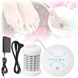 SULQING Fußmassage Detox-Maschine Fußbad Ion Cleanse Foot Massage Ionic Aqua Cell Spa Machine Detox-Fußbad, Um Giftstoffe Zu Beseitigen Und Den Schlaf Für Die Fußmassage Zu Verbessern