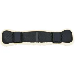 Busse Sattelgurtschoner ARTFUR - schwarz/natur - S (50-60)