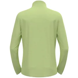 Odlo Midlayer 1/2 Zip Fleecepullover Shadow Lime / Lime Cream M