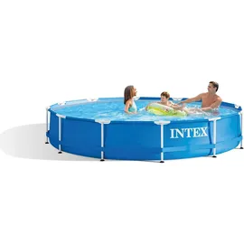 Intex Metal Frame Pool Set 366 x 76 cm inkl. Filterpumpe