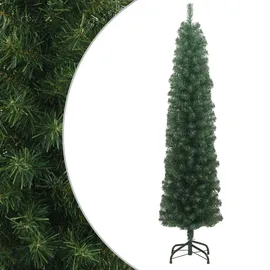 vidaXL Künstlicher Weihnachtsbaum Schlank Grün 180 cm