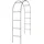 Tectake tectake® Rosenbogen, aus Stahl, stabiler Halt, 140 x 40 x 240 cm