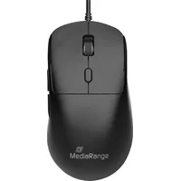 MediaRange Maus 6 Tasten kabelge. USB-C 800-2400 dpi sw