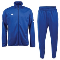 Kappa Trainingsanzug, - sportives Set - auch einzeln gut zu kombinieren, Gr. 158/164, blau