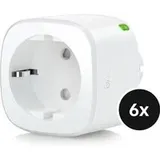 Eve Energy Matter - Steckdose mit Verbrauchsmessung - 6er-Set