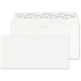 Blake Premium Business 37254 Briefumschläge Haftklebung Brilliant Weiß Wove DL 110 x 220 mm 120 g/m2 | 25 Stück