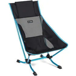 Helinox Beach Chair black f14 cyan blue