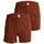 haasis bodywear Boxershorts unifarben bordeaux M 2er Pack