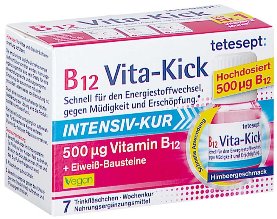 Preisvergleich Produktbild Tetesept B12 Vita-Kick Intensiv-Kur 500g