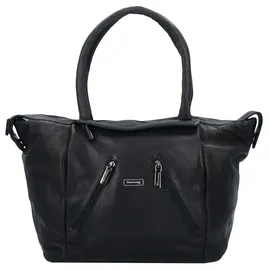 GREENLAND Nature Shopper Leder Black