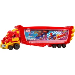 Hot Wheels Spielzeug-Transporter RacerVerse, Marvel Hulkbuster bunt