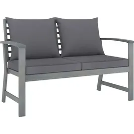 vidaXL Garten-Lounge-Set 4-tlg. grau/dunkelgrau 311825