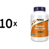 NOW Foods Psyllium Husk 500 mg Kapseln 200 St.